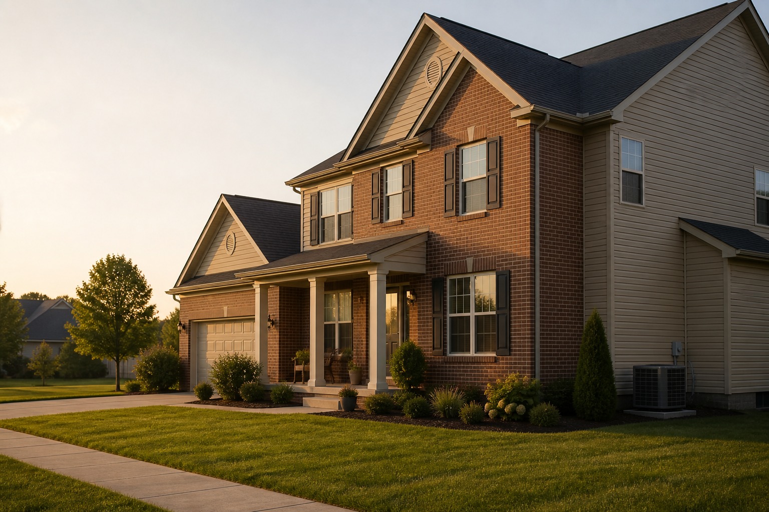 Davis Heating, A/C & Home technician servicing a Kansas City area home